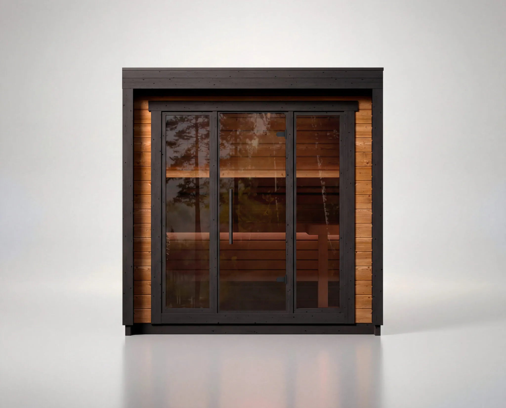 leil-patio-xs-gartensauna-thermoholz-234x209x240-cm image 1