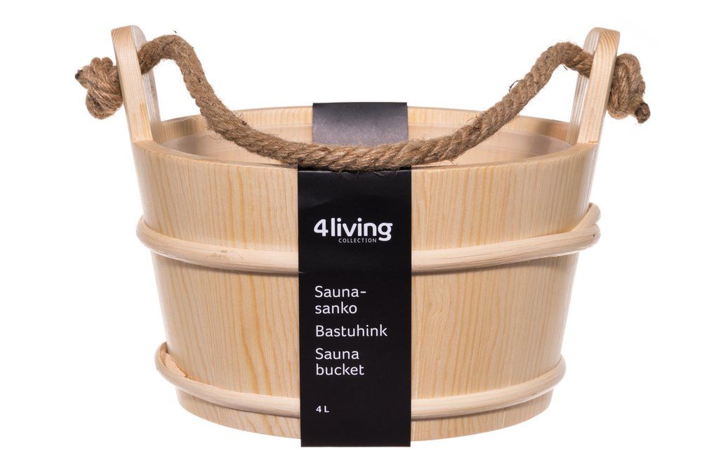 4living-saunaeimer-set-fichte-4l-kelle-einsatz image 2