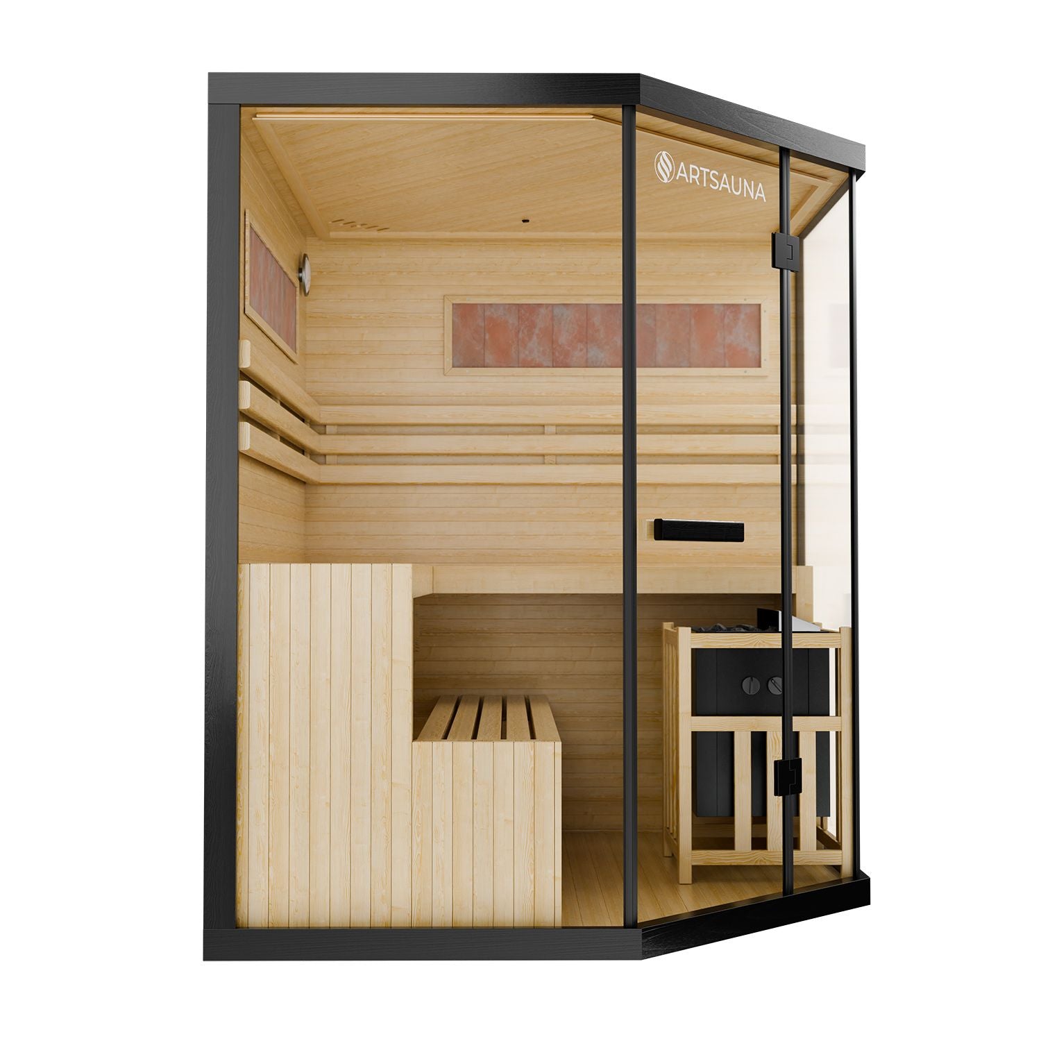 artsauna-vantaa-160-indoor-sauna-salzstein-schwarz image 8