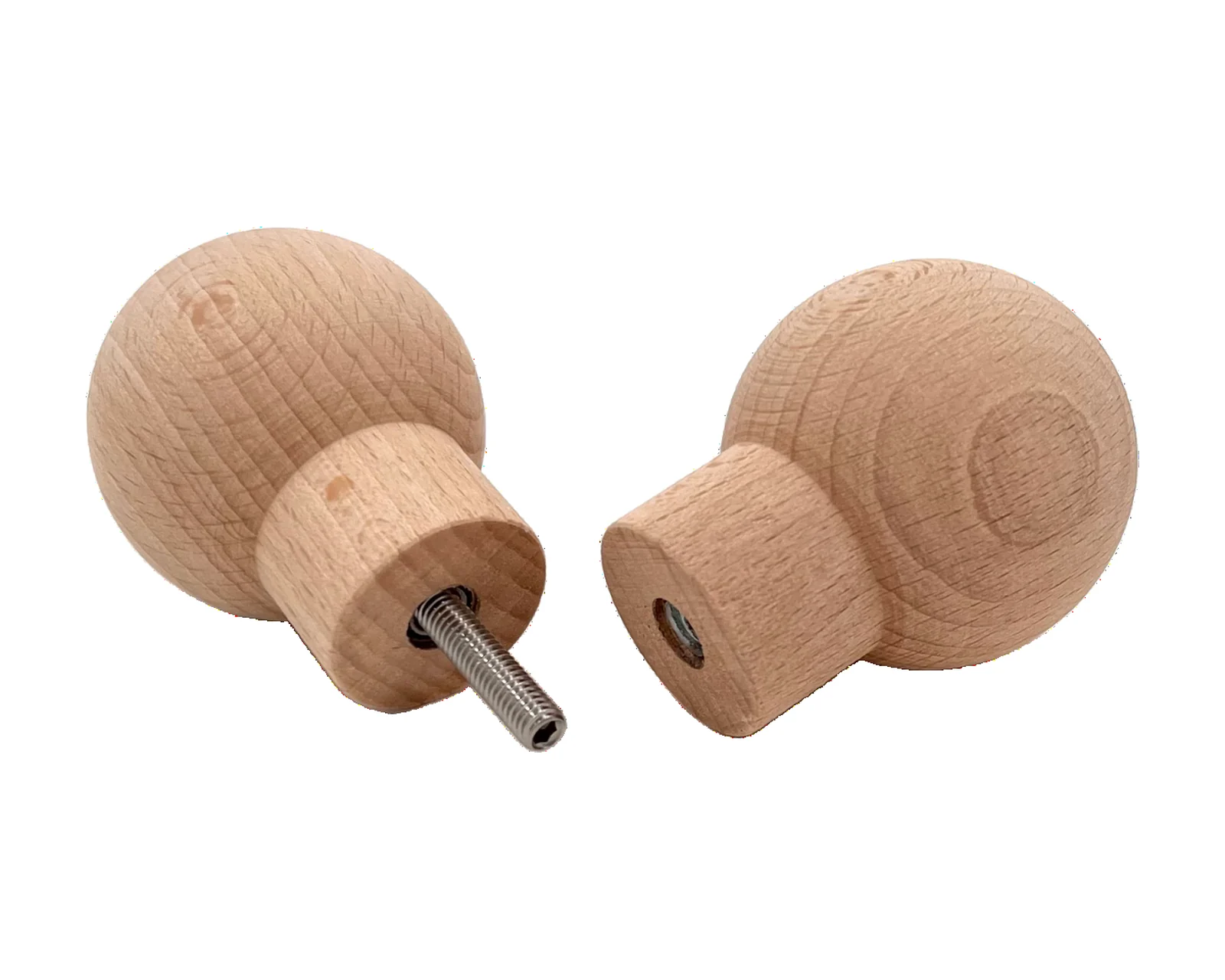 polarholz-t-rknauf-set-saunaglast-r-holz-unbeschichtet-2-st-ck image 1