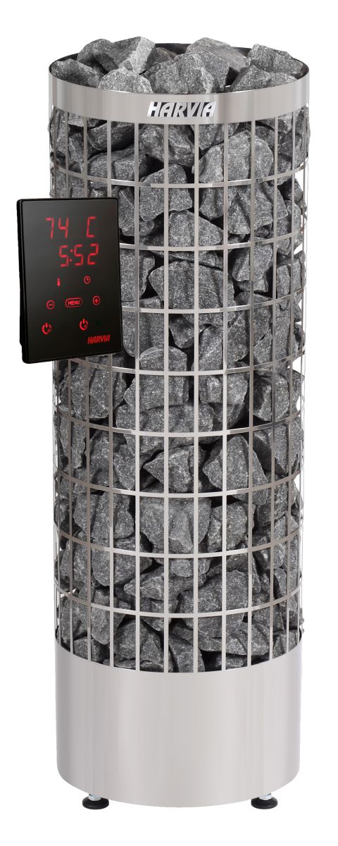 harvia-cilindro-xe-elektroofen-9-kw-black-steel-mit-cx110 image 7