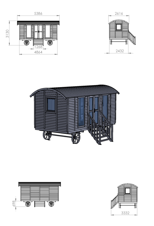 wellmia-wagon-mobile-gartensauna-5-38x2-61m-4-personen image 4