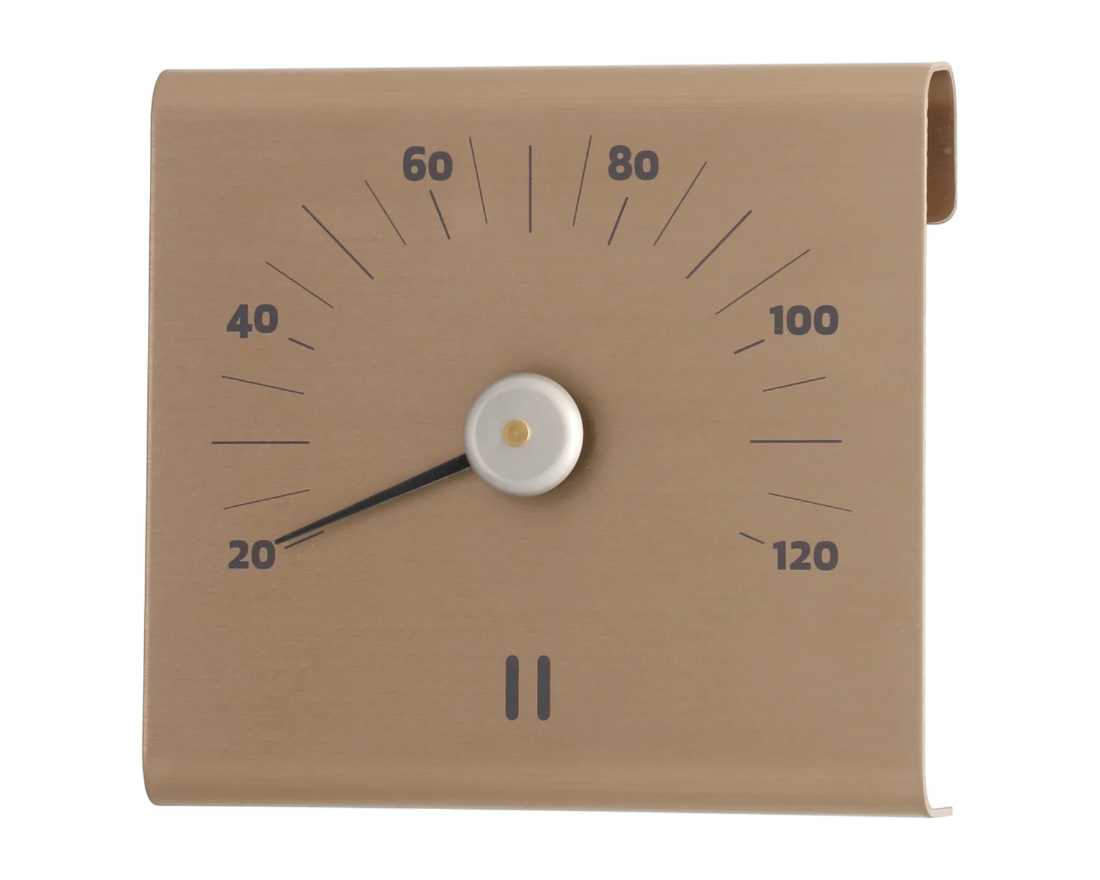 polarholz-thermometer-eckig-aluminium-champagner-15x14-cm-saunazubeh-r image 2