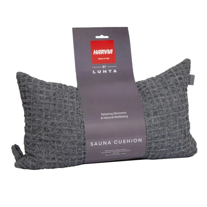 harvia-saunakissen-22x40-cm-grau-leinen-baumwolle image 1