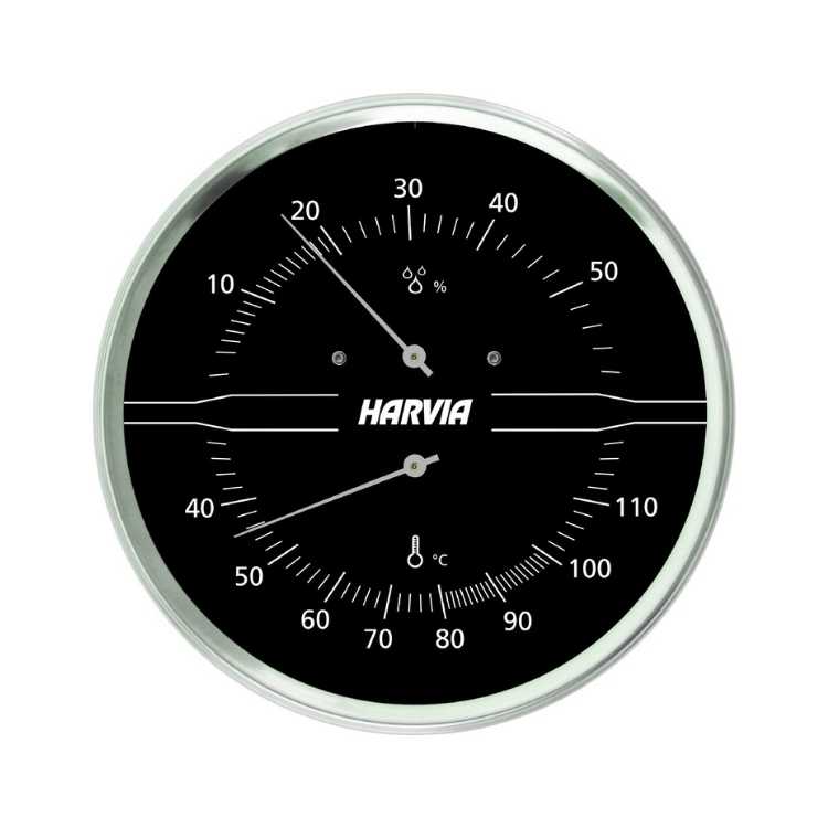 harvia-thermo-hygrometer-a-210-ths-sac90210-rund image 1