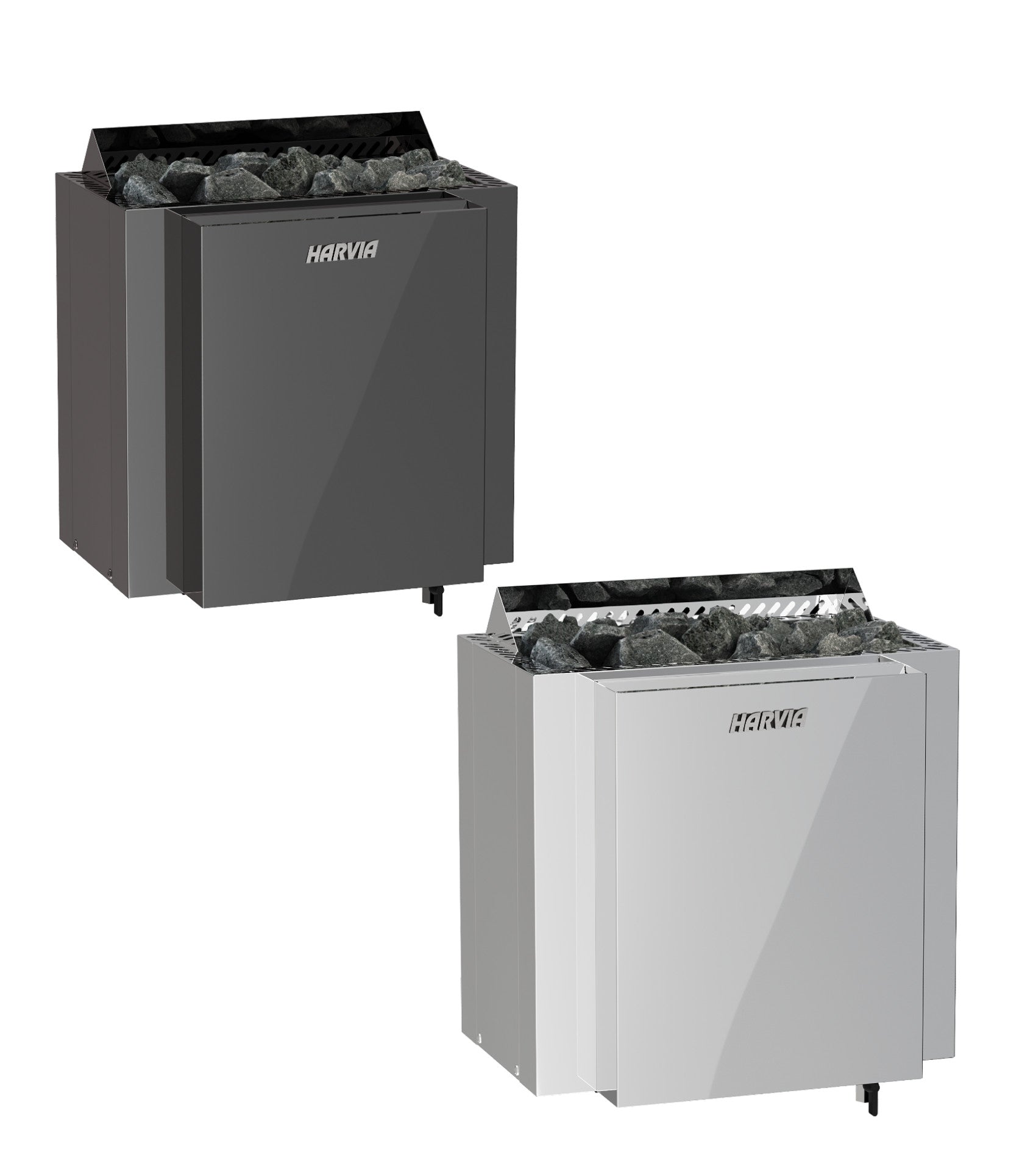 harvia-qubic-combi-saunaofen-9-kw-black-steel-mit-verdampfer image 1