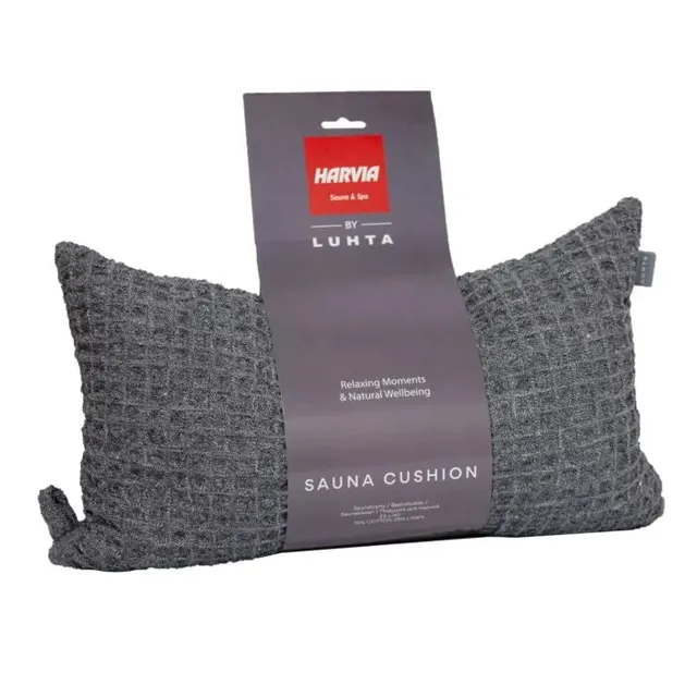 harvia-saunakissen-22x40-cm-grau-leinen-baumwolle image 1