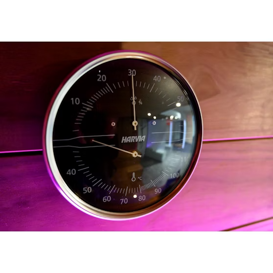 harvia-thermo-hygrometer-a-210-ths-sac90210-rund image 2
