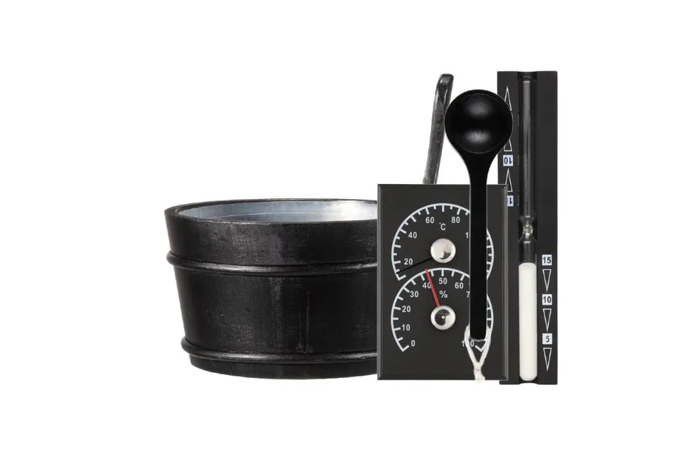 wellmia-classics-sauna-zubeh-rset-k-bel-sanduhr-schwarz image 1