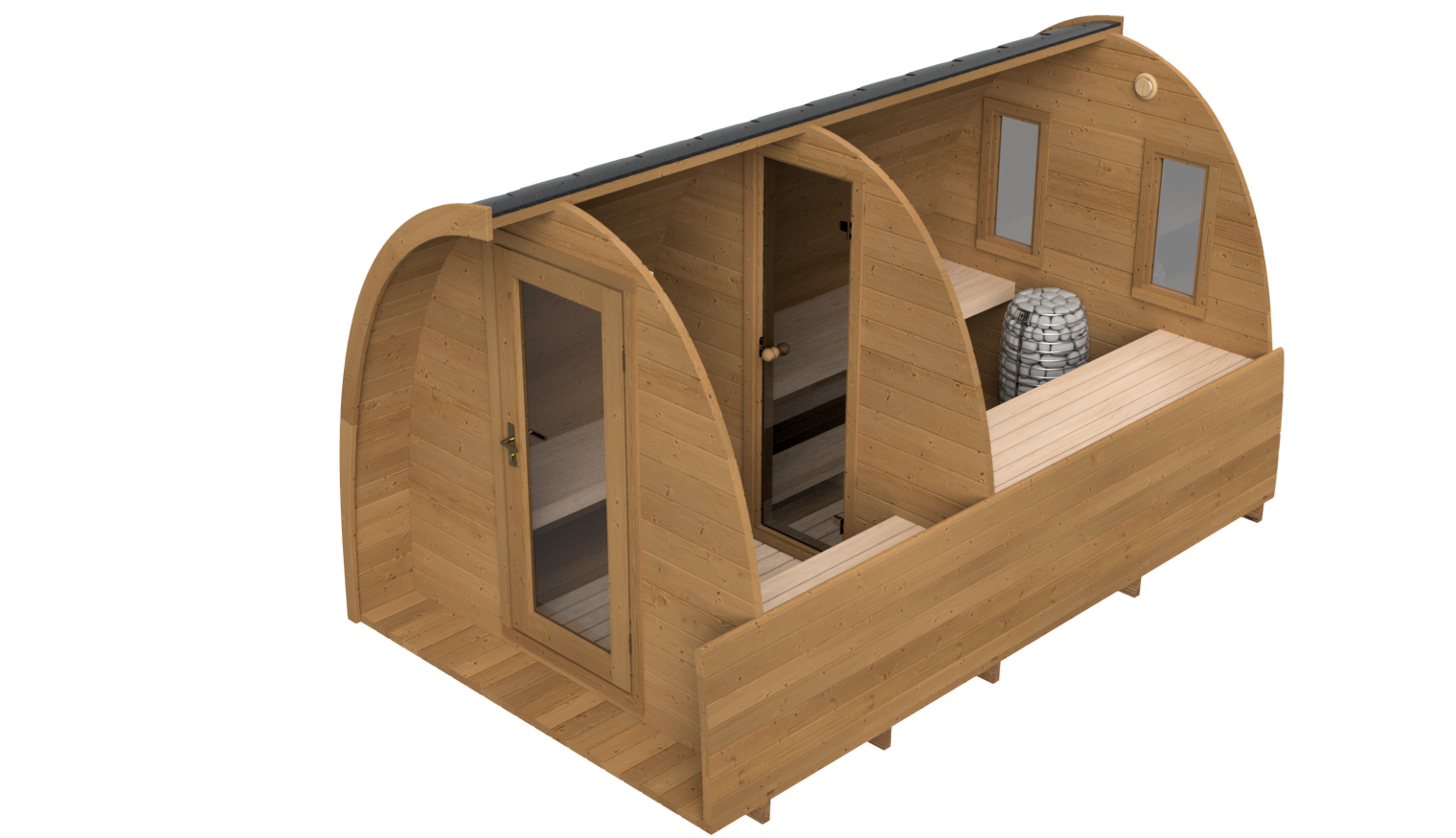 wellmia-pod-l-gartensauna-230x400cm-4-6-personen-thermoholz image 3