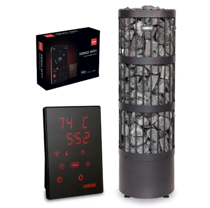 harvia-legend-home-xw-elektroofen-6-8-kw-mit-xenio-wlan image 1