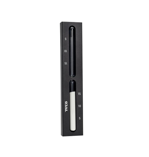 tyl-brilliant-sanduhr-aluminium-schwarz-saunauhr image 1