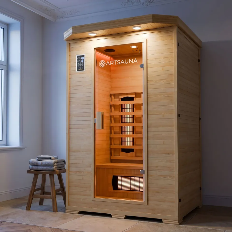 artsauna-oslo-infrarotkabine-vollspektrum-2-personen-hemlock image 1