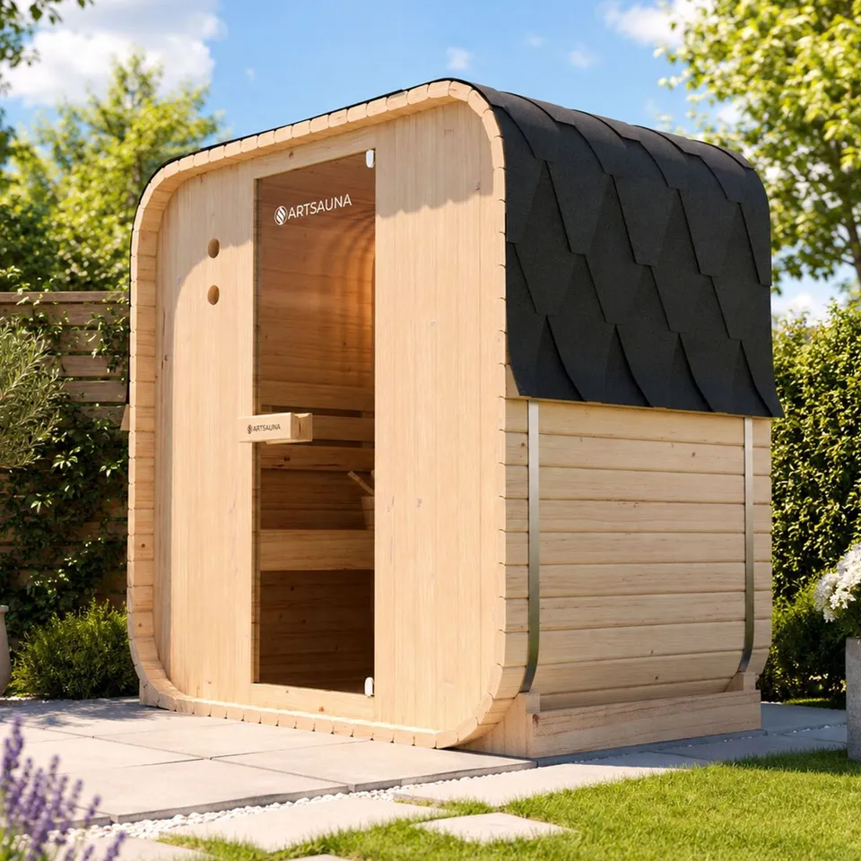 artsauna-nolvik-m-fasssauna-f-r-2-personen-fichte image 1