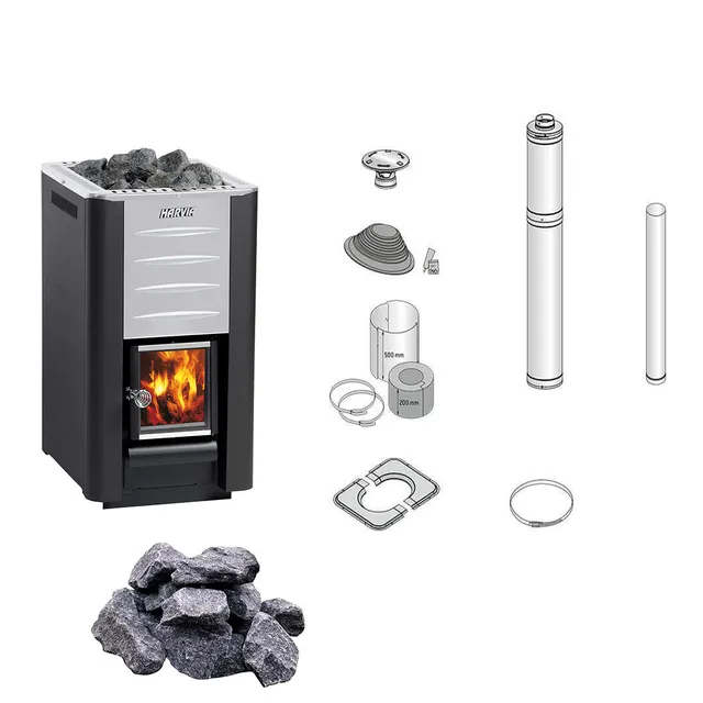 harvia-20-pro-holzofen-komplettset-14-3-kw-bimschv image 1