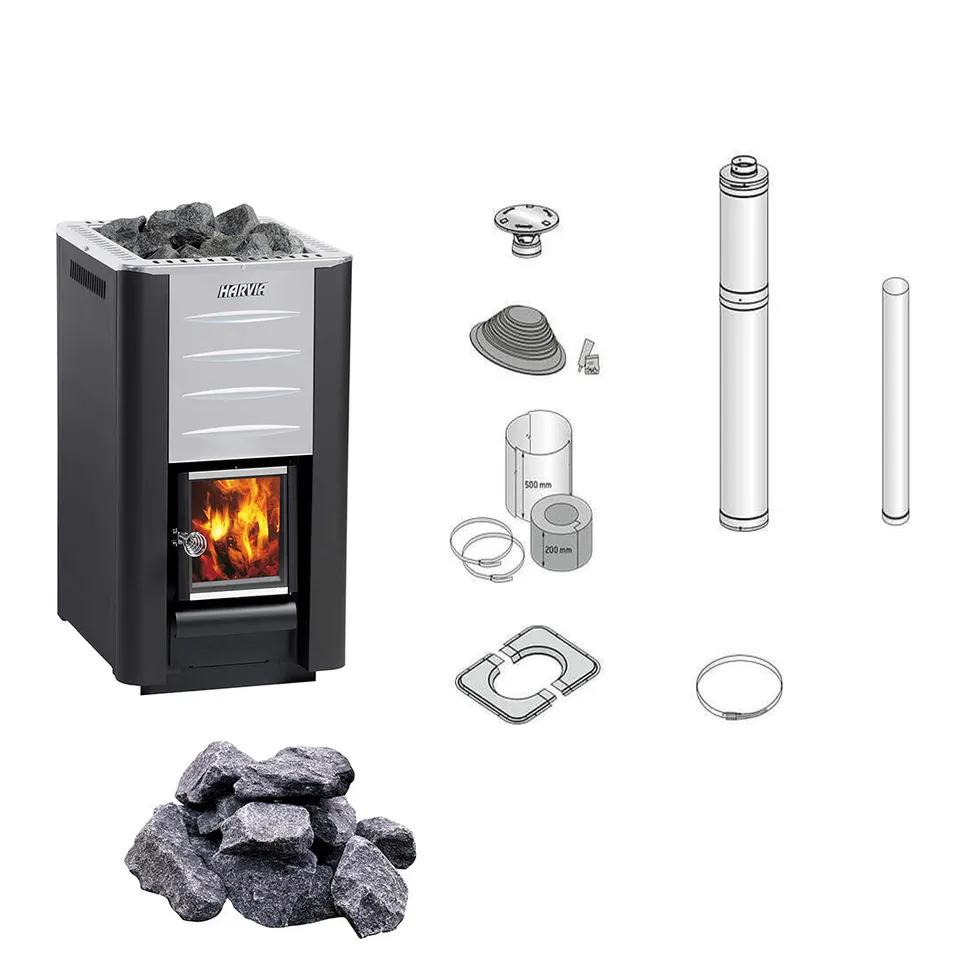 harvia-20-pro-holzofen-komplettset-14-3-kw-bimschv image 1