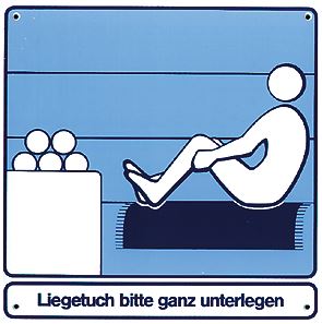 sauna-matti-aushangtafeln-hinweisschild-liegetuch-saunaschild image 1