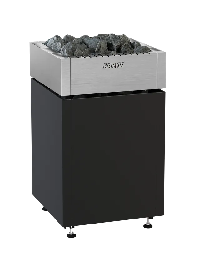 harvia-qube-9-kw-elektroofen-externe-steuerung-edelstahl image 1