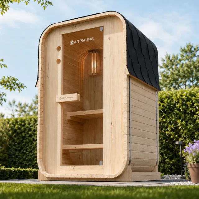 artsauna-nolvik-s-fasssauna-garten-2-personen-fichte-ofen image 1