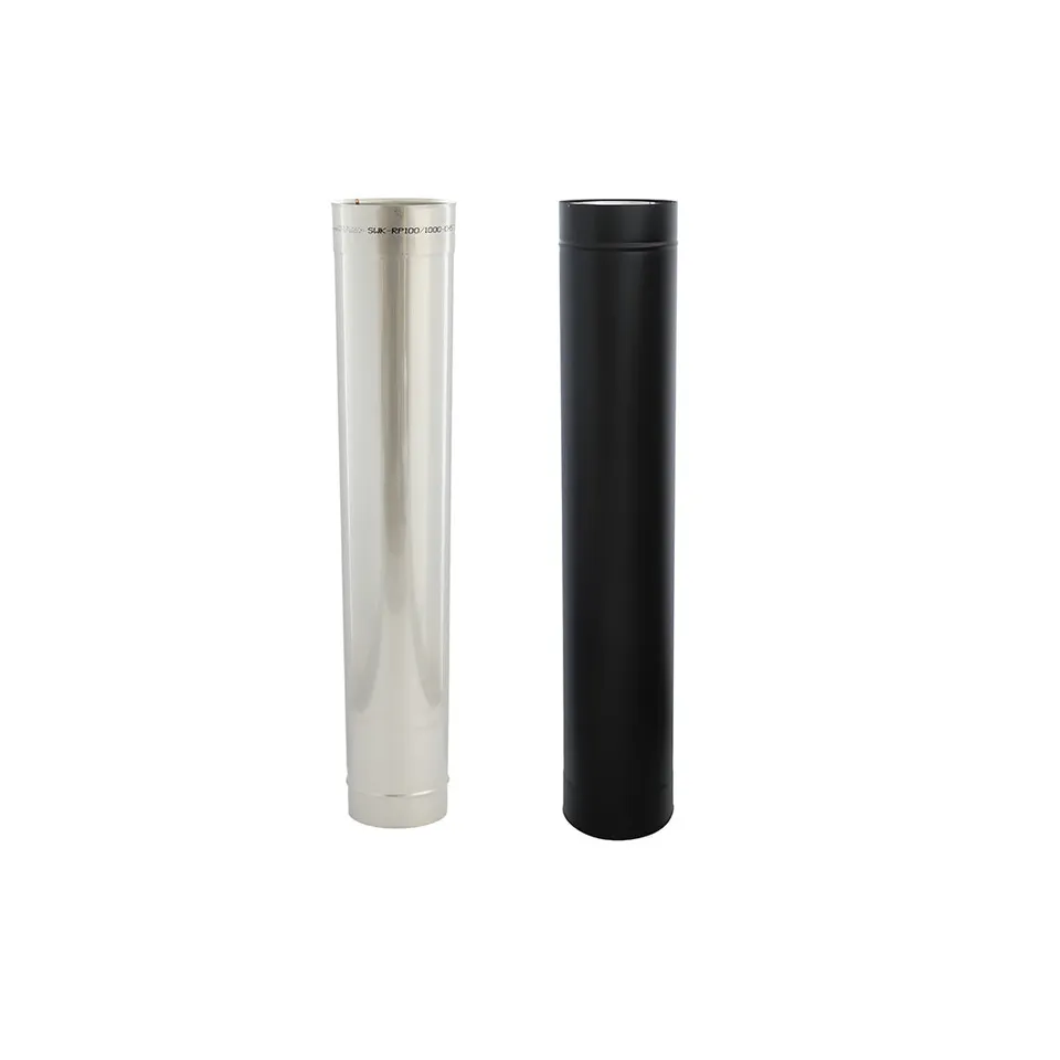 wellmia-schornsteinrohr-einwandig-edelstahl-100-cm image 1