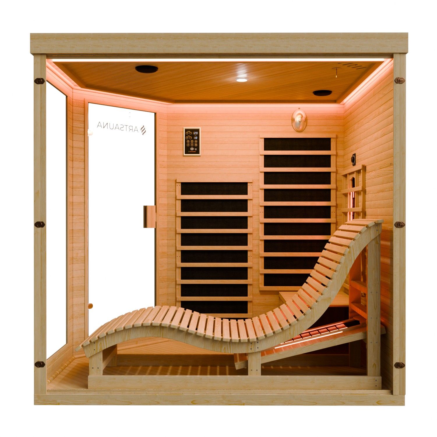 artsauna-esbjerg-infrarotkabine-2-personen-hemlock image 7