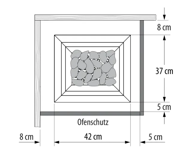polarholz-bauartikel-eos-majesty-ofenschutz-halterung-ohne-holz image 1