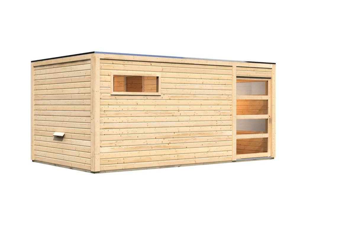 wellmia-hygge-gartensauna-bausatz-fichtenholz-mit-vorraum-508x276 image 3