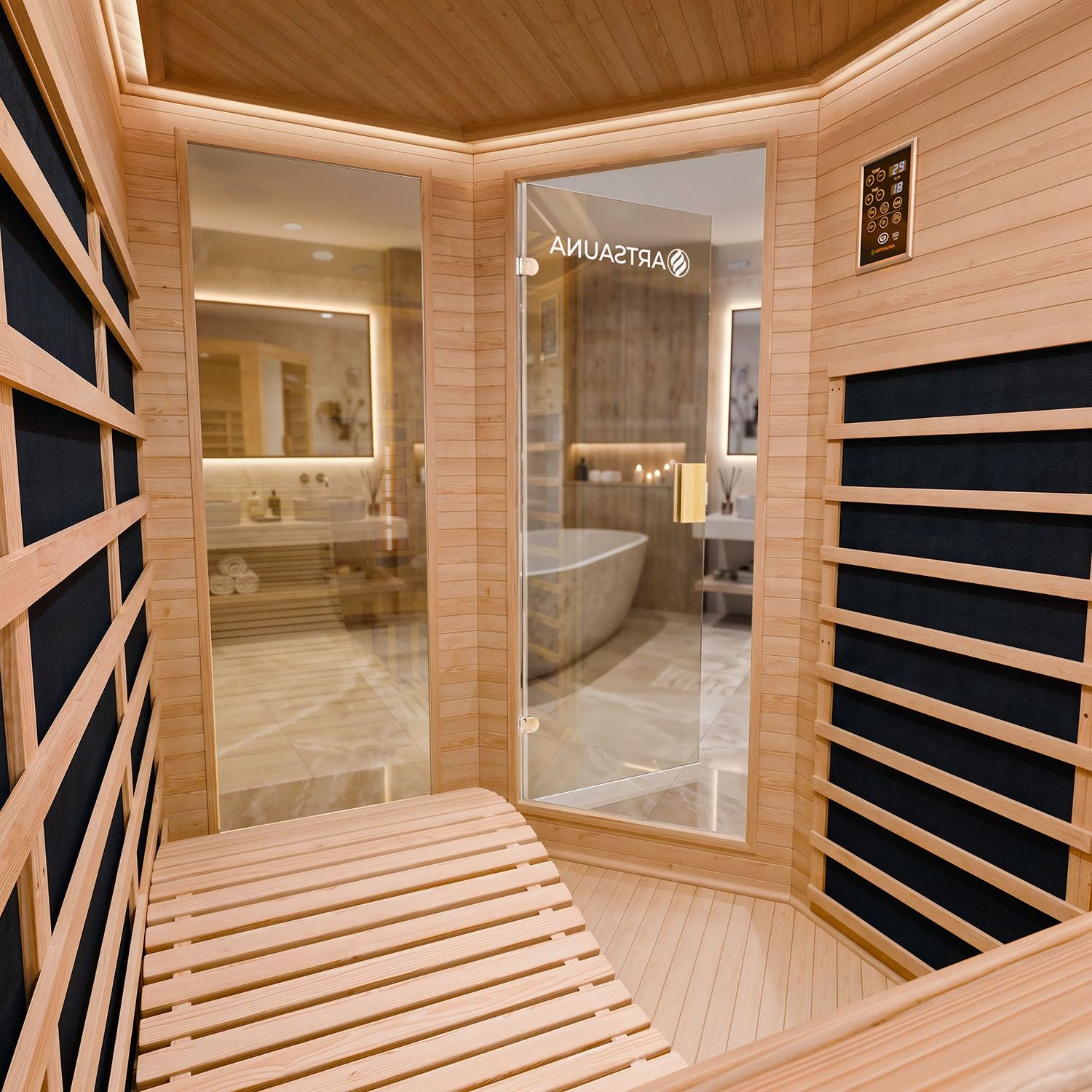 artsauna-esbjerg-infrarotkabine-2-personen-hemlock image 5