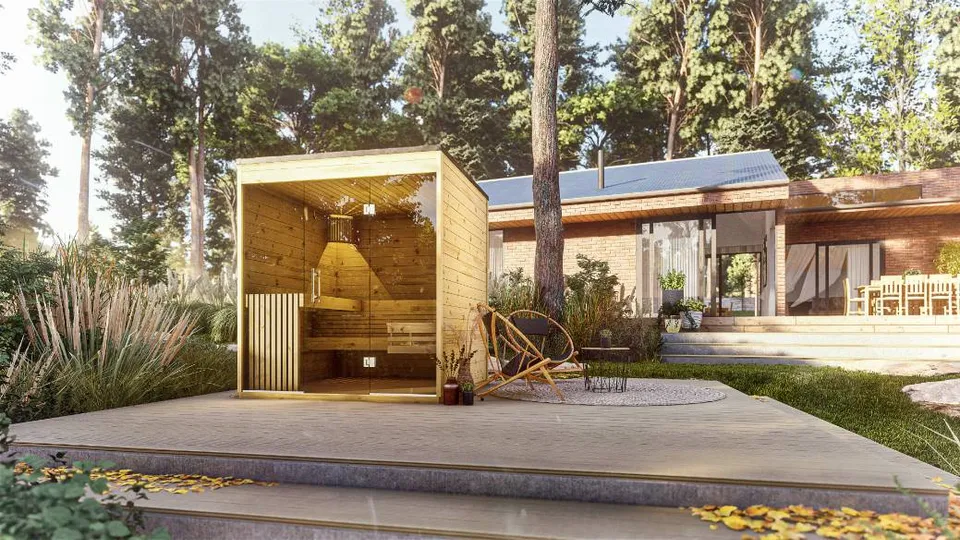 wellmia-aurora-gartensauna-fichte-4-6-personen image 1