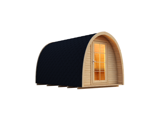 wellmia-pod-l-gartensauna-230x400cm-4-6-personen-thermoholz image 2