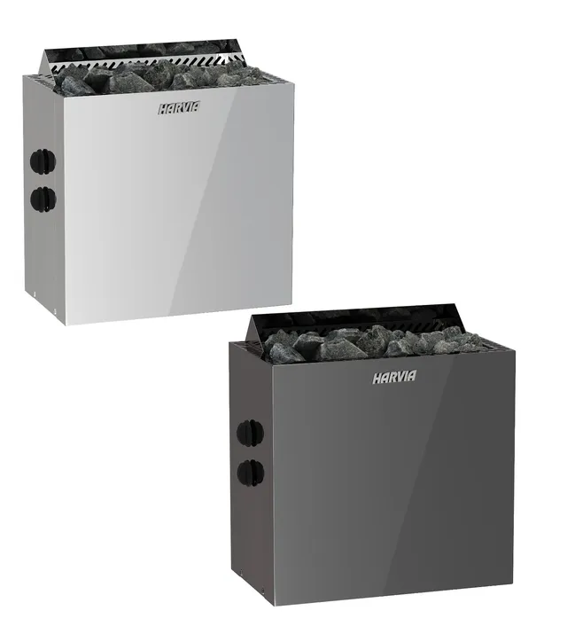 harvia-qubic-saunaofen-elektro-4-5-kw-steel-mit-steuerung image 1