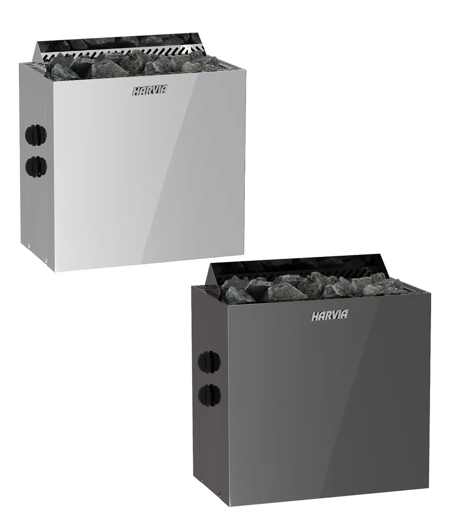 harvia-qubic-saunaofen-elektro-4-5-kw-steel-mit-steuerung image 1