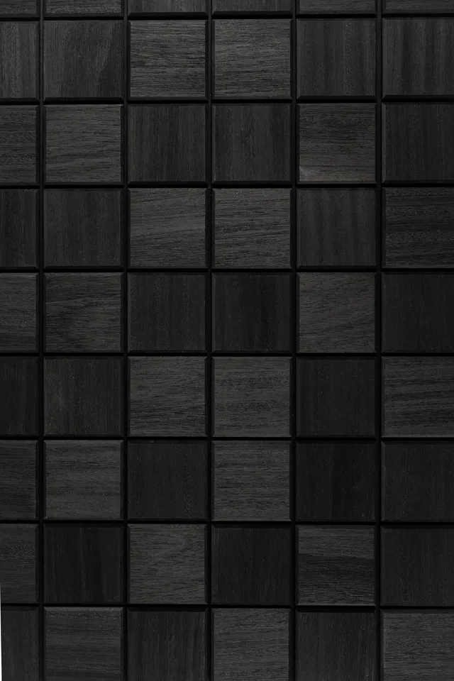wellmia-black-square-dekopaneel-abachi-1-00m-wand-decke image 1