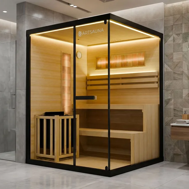artsauna-vantaa-150-indoor-sauna-salzstein-hemlockholz image 1