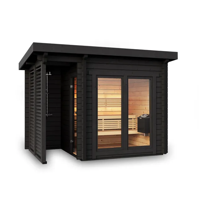 wellmia-island-gartensauna-3-41x2-34m-f-r-4-personen-panorama image 1