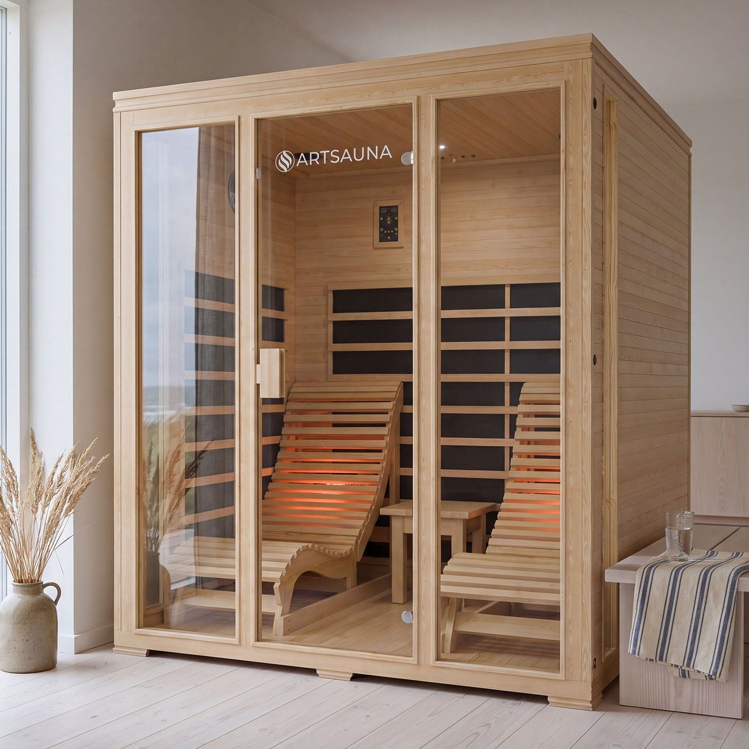 artsauna-billund-infrarotkabine-2-personen-dual image 1