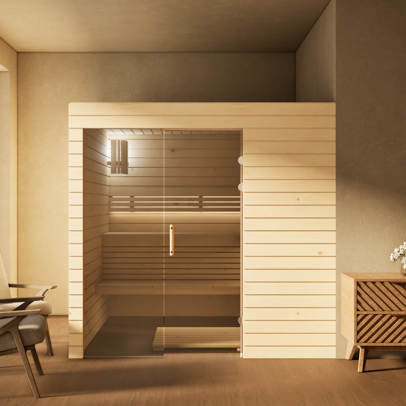 polarholz-venus-sauna-zirbenholz-glaselement-bodentief-ma image 1