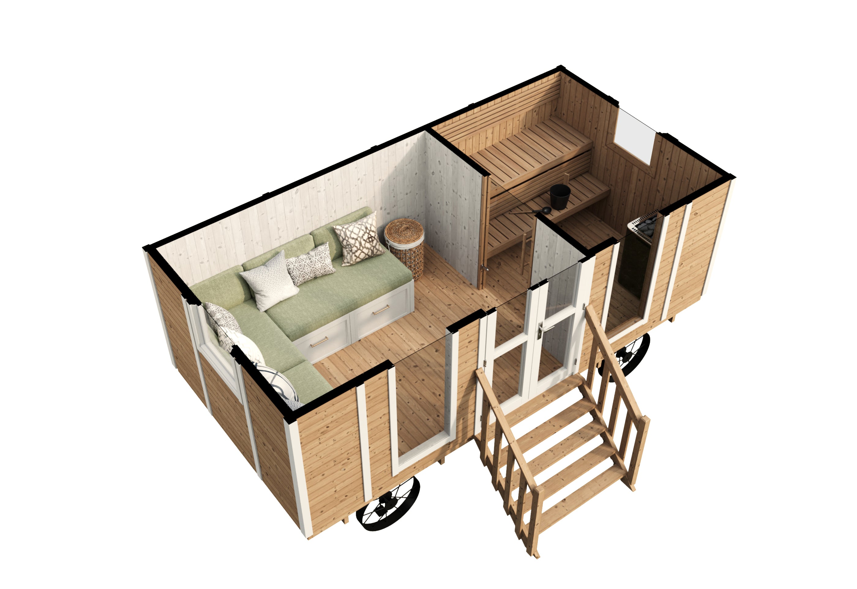 wellmia-wagon-mobile-gartensauna-5-38x2-61m-4-personen image 3