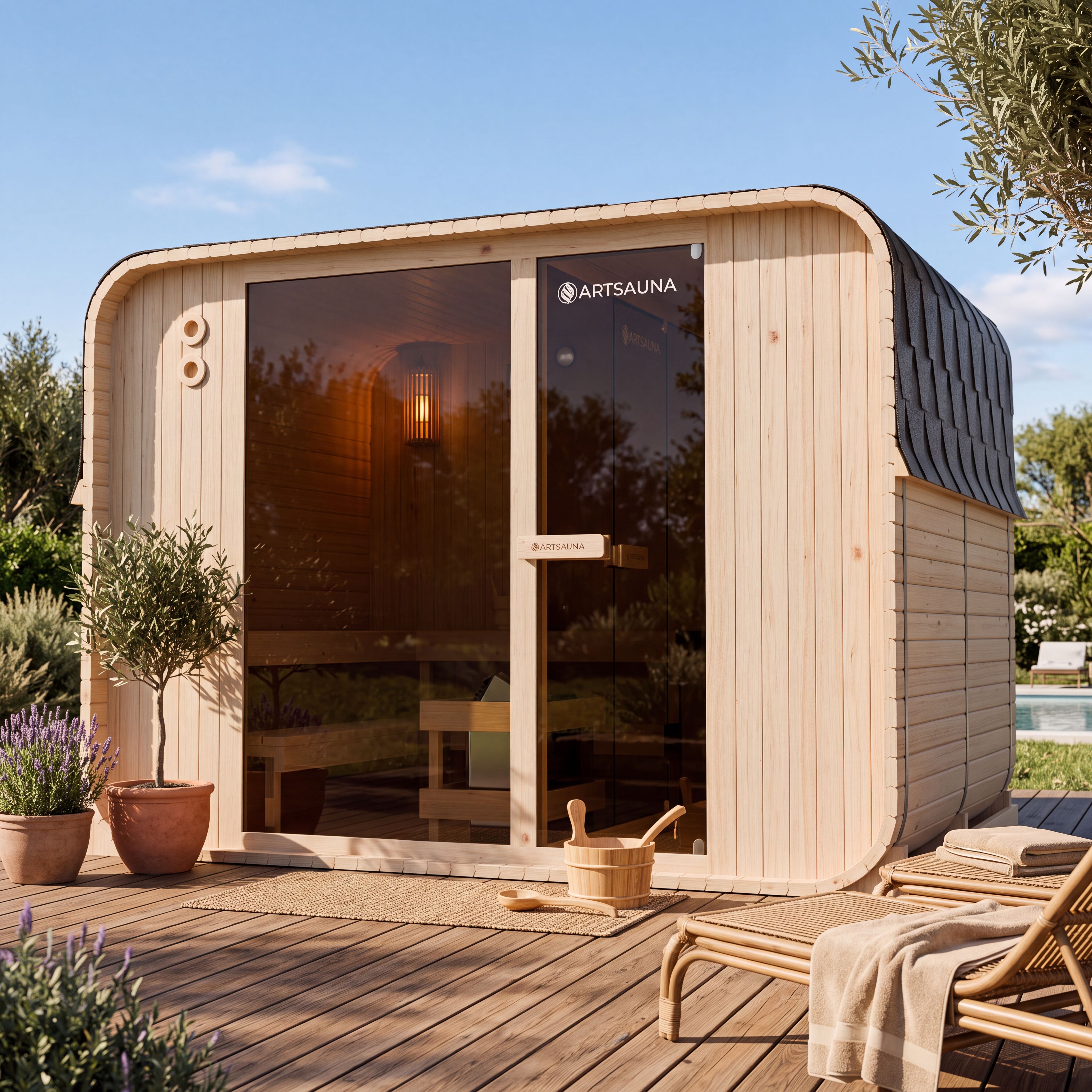 artsauna-fjora-xxl-cube-fasssauna-ruheraum-9-kw image 1
