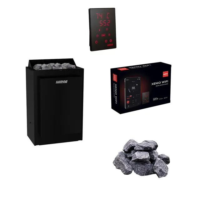 pequ-combi-saunaofen-harvia-combinator-set-6-kw-wifi image 1