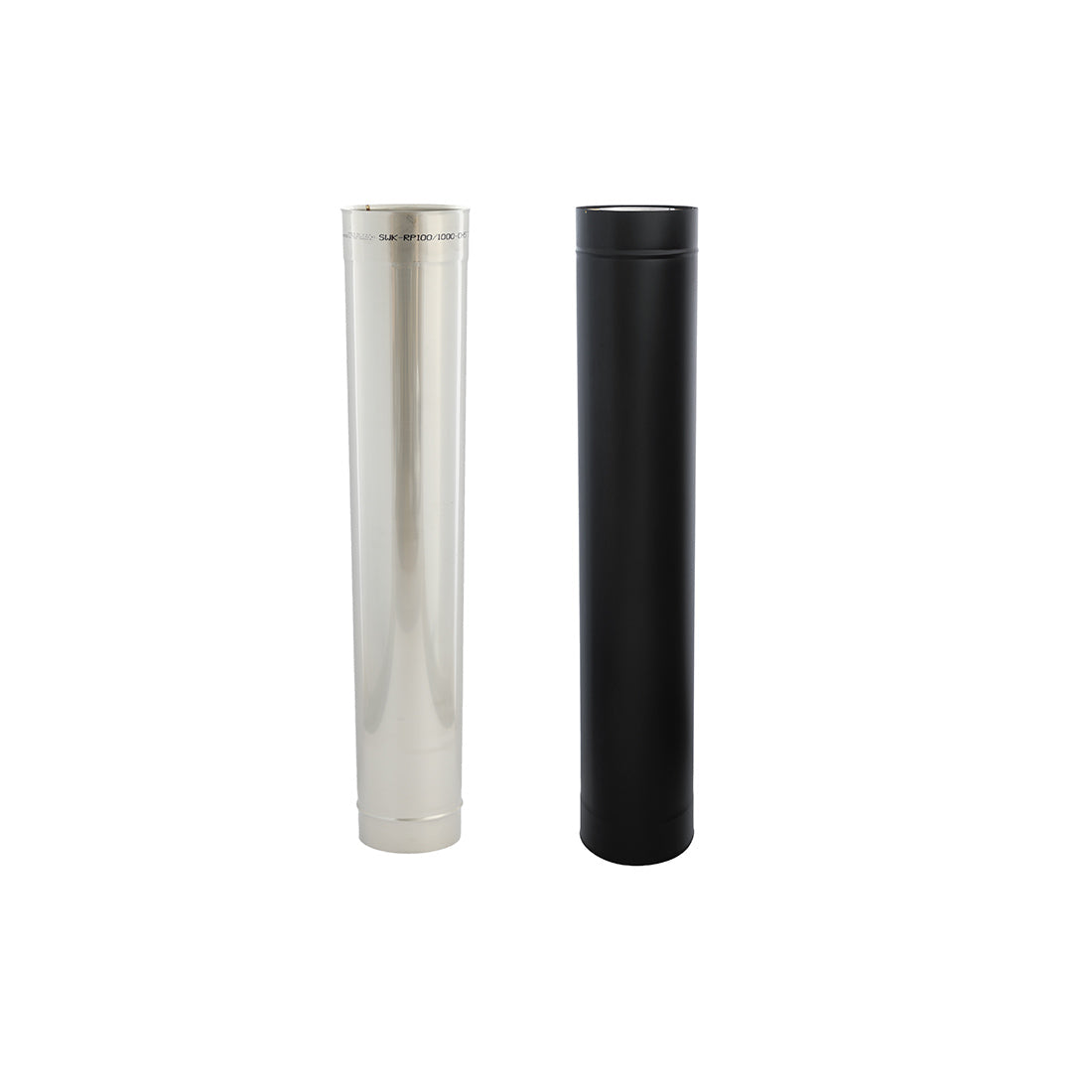 wellmia-schornsteinrohr-einwandig-edelstahl-100-cm image 1
