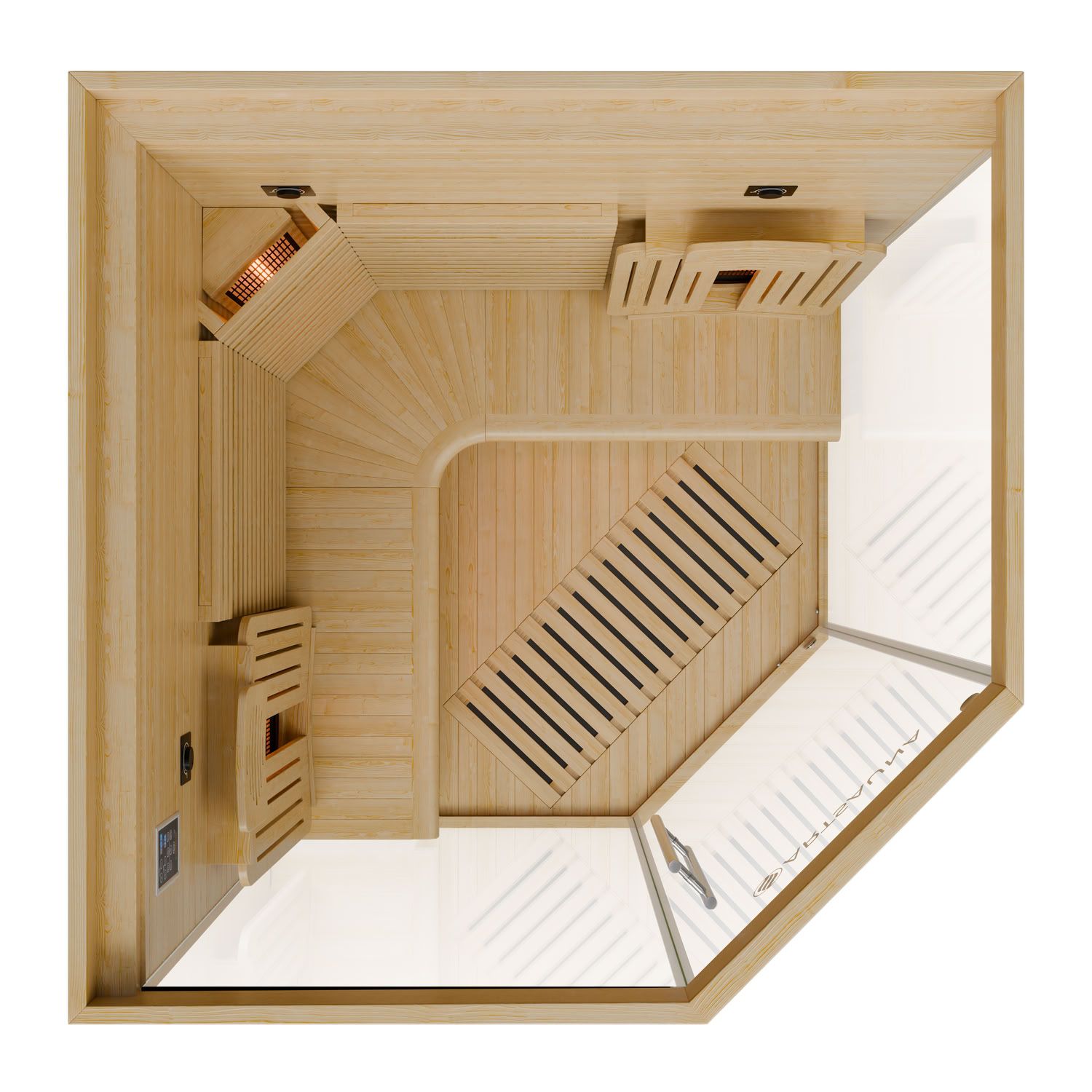 artsauna-malm-140-infrarotkabine-3-personen-hemlock image 3