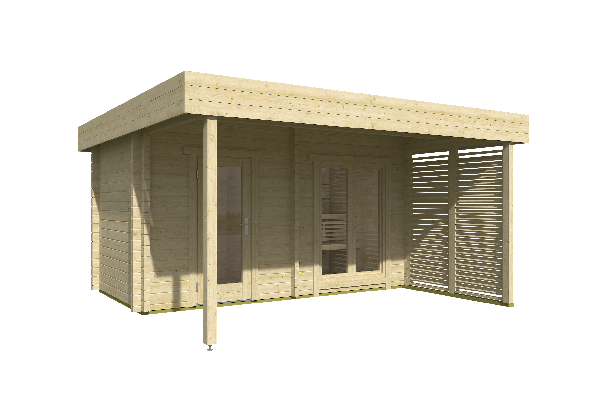 wellmia-magnus-gartensauna-mit-vorraum-4-61x3-34-m-3-4-pers image 4