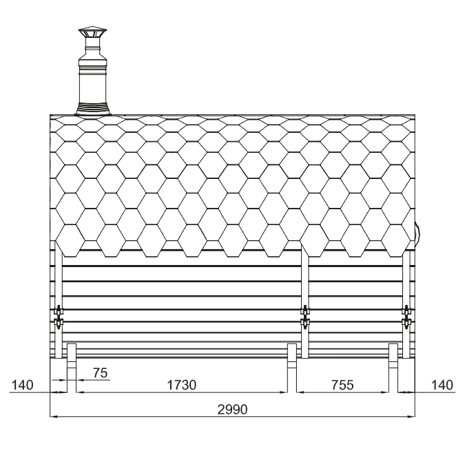 wellmia-quadro-fasssauna-medium-vorraum-300cm-4-personen image 5