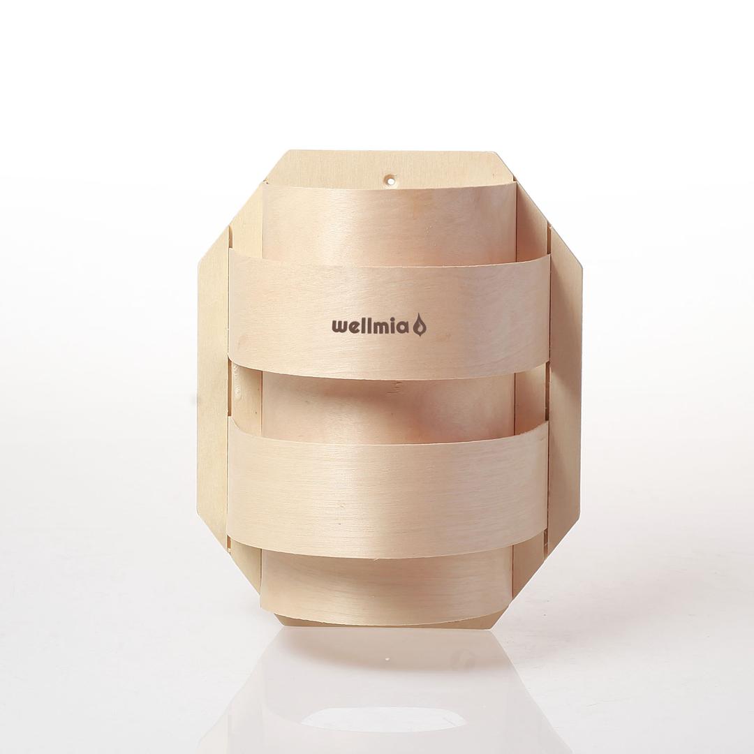 wellmia-lampenschirm-holz-saunaleuchte-27-cm-hitzebest-ndig image 1