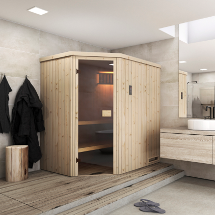 wellmia-vital-corner-m-innensauna-fichte-194x175x199-cm image 2