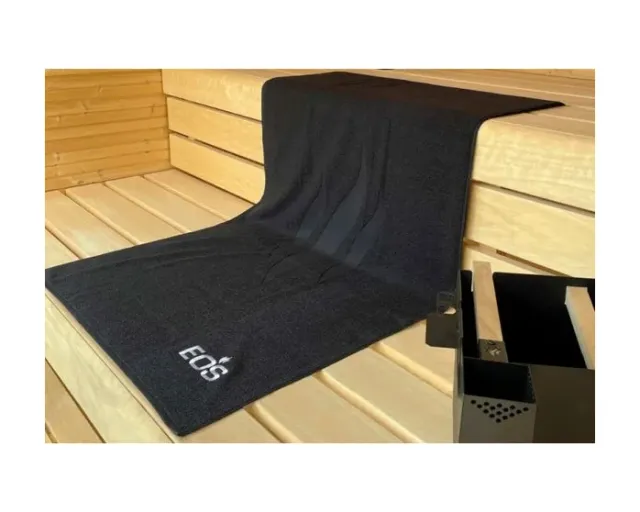 eos-saunaschal-sitztuch-baumwolle-schwarz-30x140-cm image 1