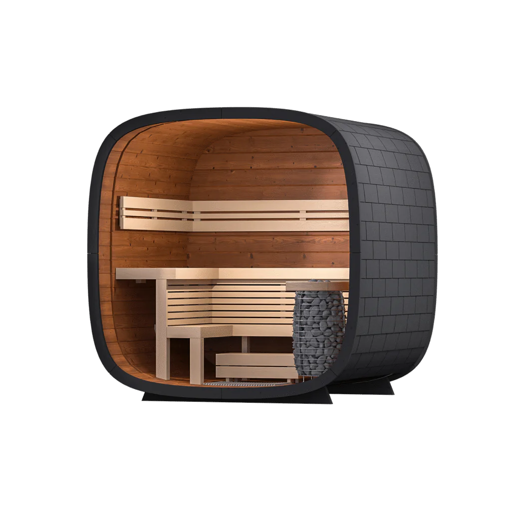 leil-round-cube-mini-gartensauna-thermoholz-mini-2-4-bausatz image 2