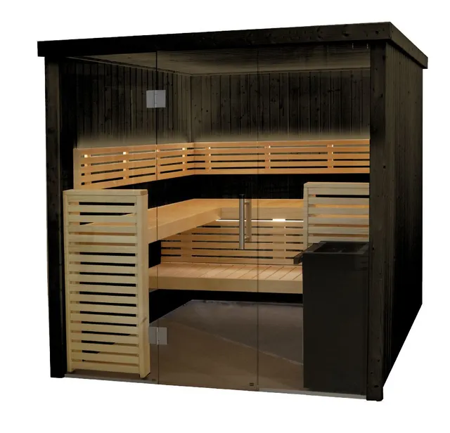 harvia-fenix-shf1620s-innensauna-bausatz-espe-schwarz image 1