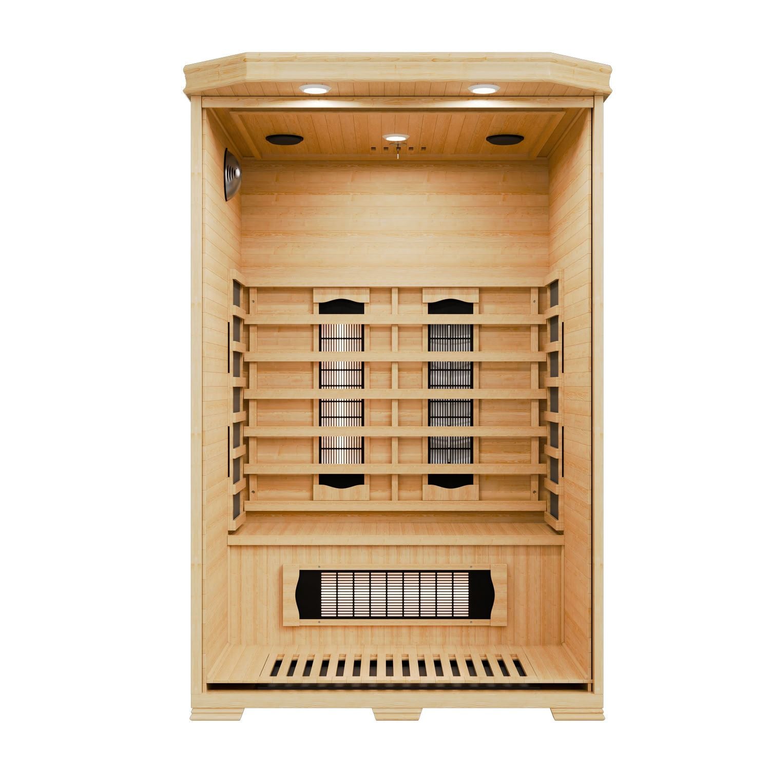 artsauna-oslo-infrarotkabine-triplex-2-personen-hemlock image 3